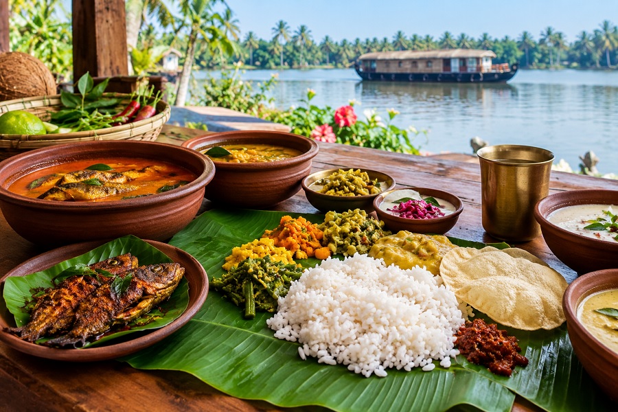 Kerala Food Tourism: Discover Authentic Coastal Flavours and Traditional Vegetarian Cuisine